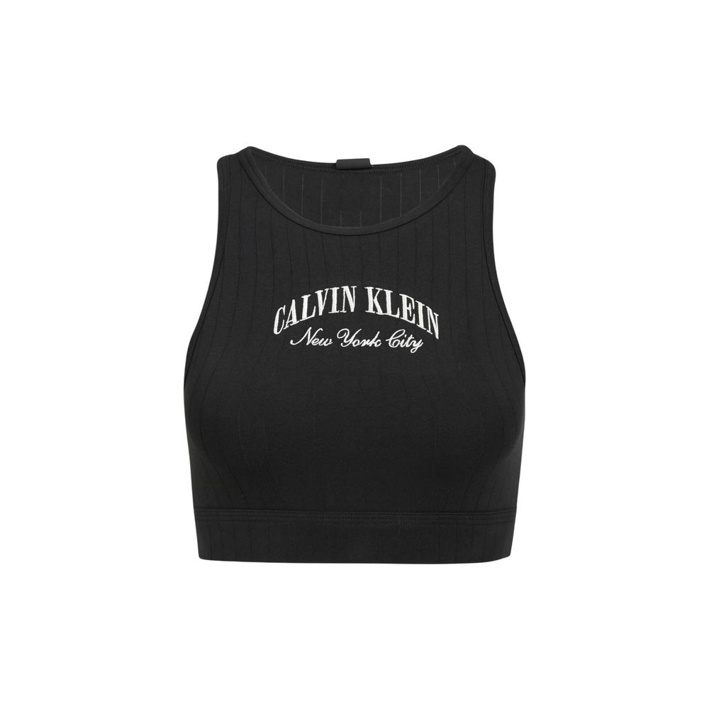 Calvin Klein Underwear Black Cotton Bra