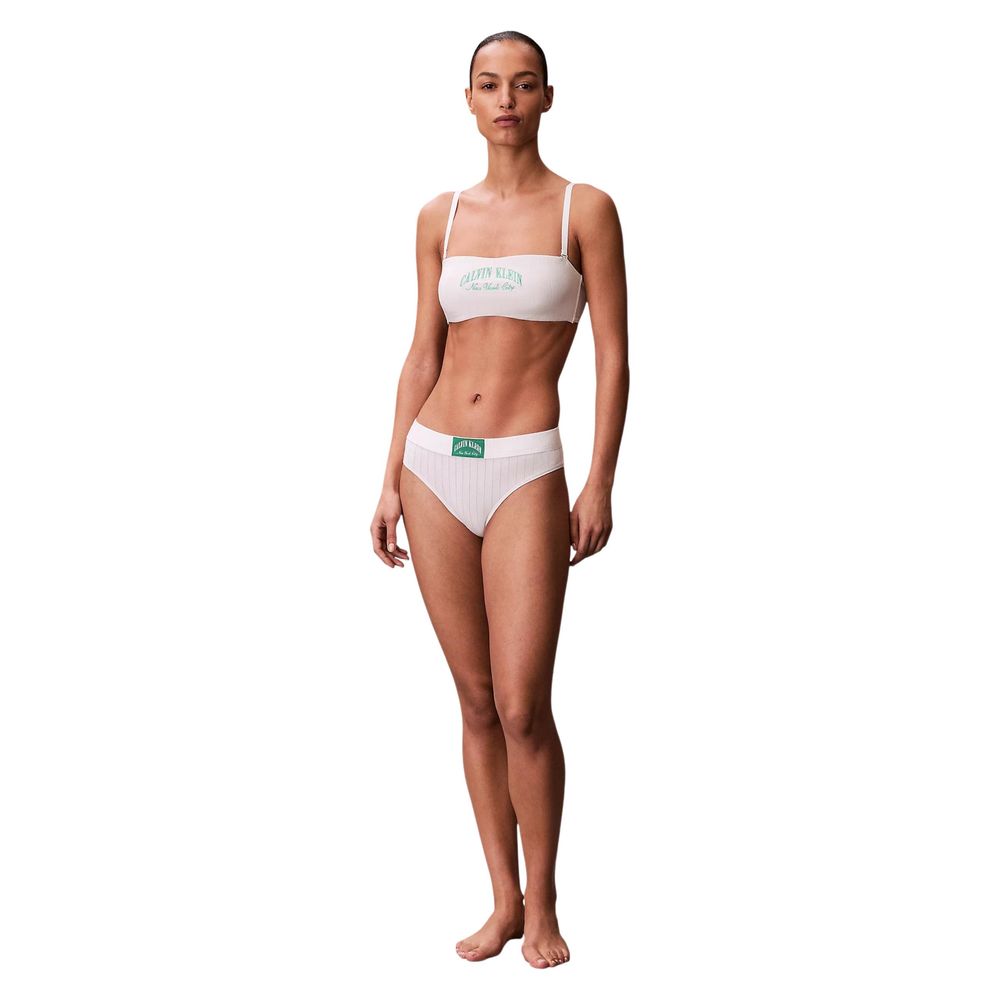 Calvin Klein Underwear White Cotton Bra