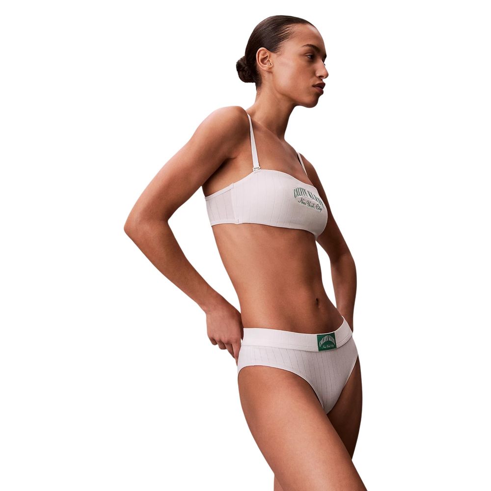 Calvin Klein Underwear White Cotton Bra