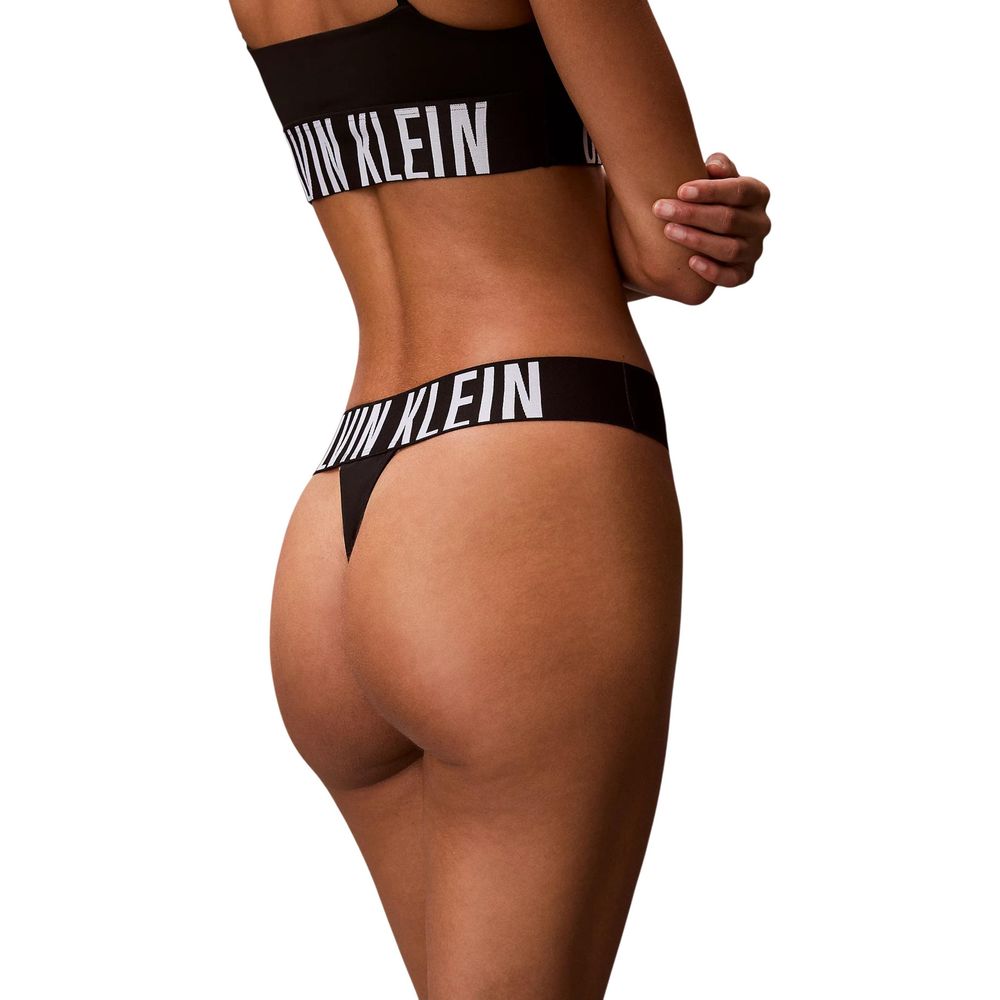 Calvin Klein Underwear Black Polyester Pantie