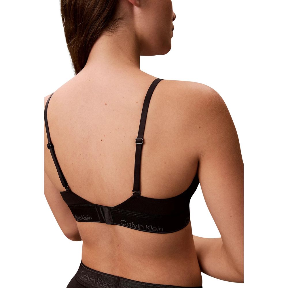 Calvin Klein Underwear Black Cotton Bra