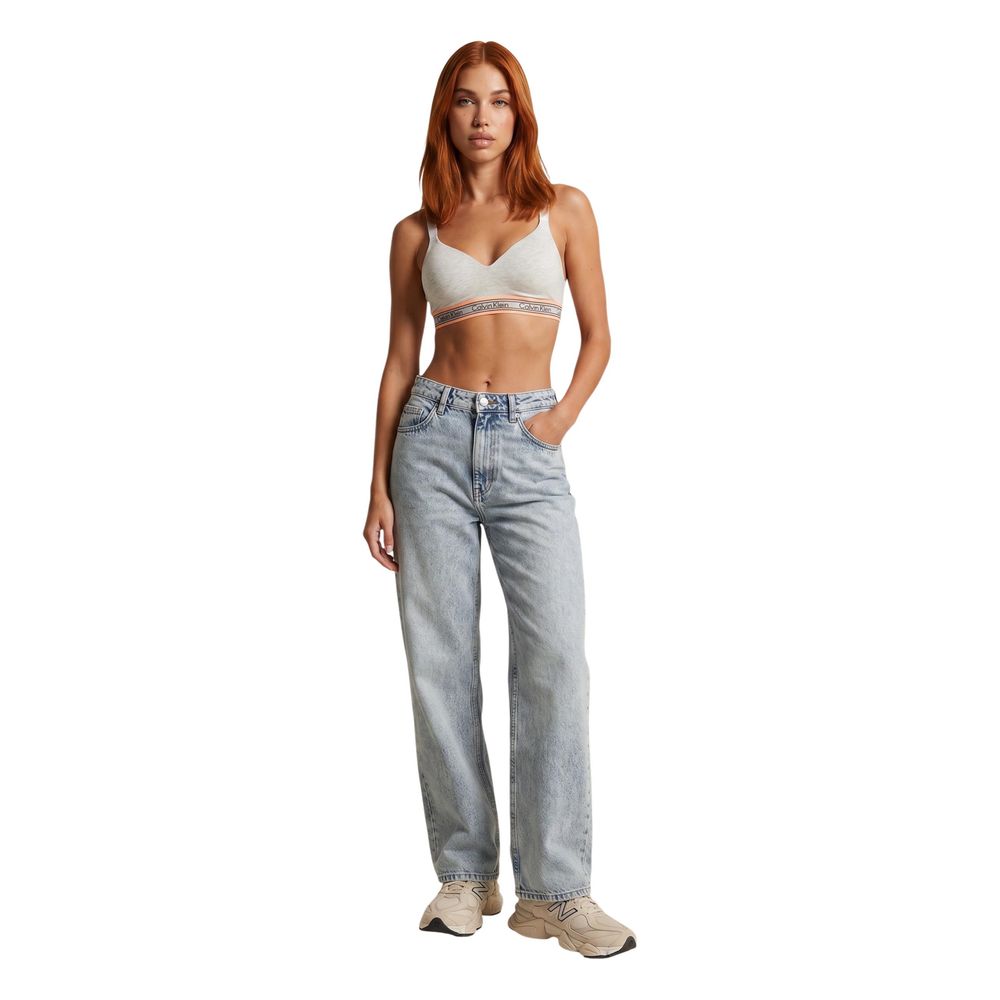 Calvin Klein Underwear Cream Cotton Bra