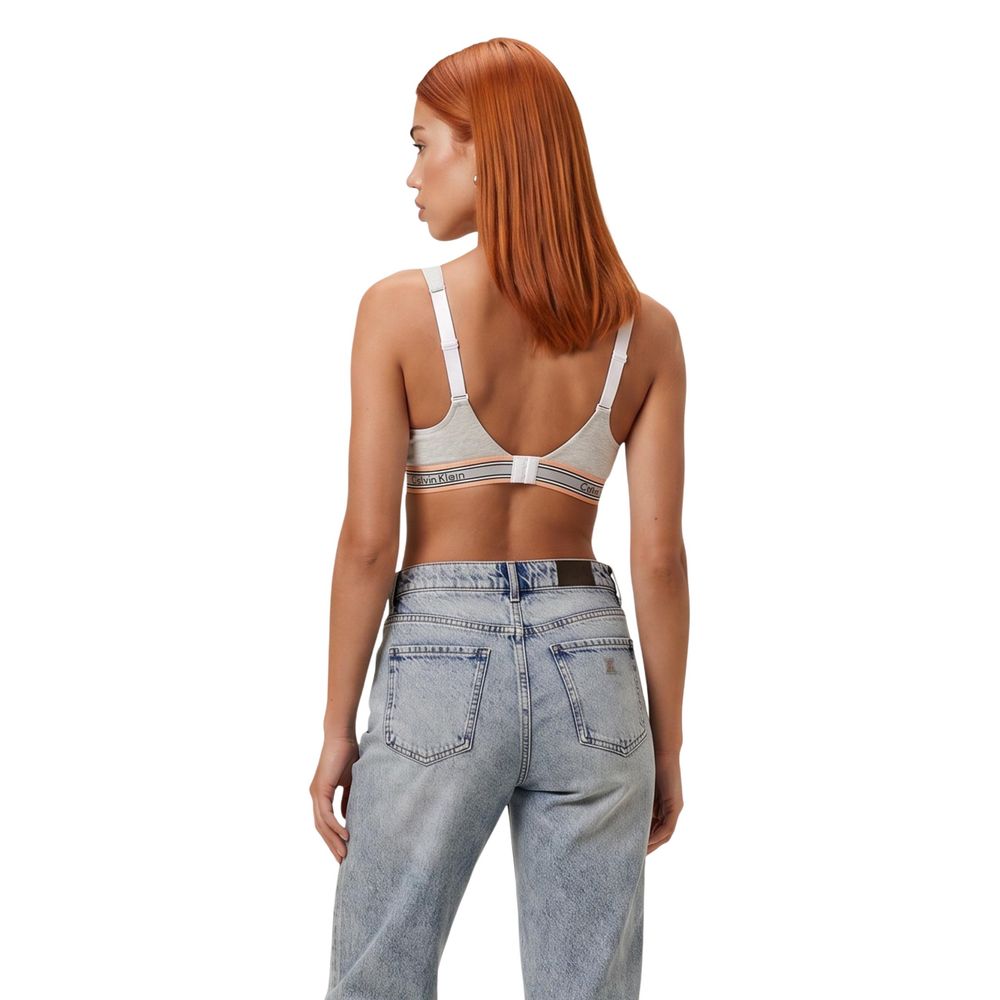Calvin Klein Underwear Cream Cotton Bra