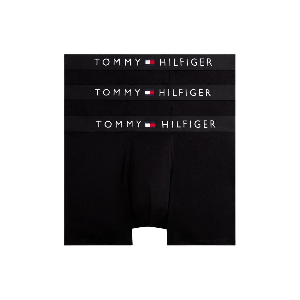 Tommy Hilfiger Black Recycled Cotton Boxers
