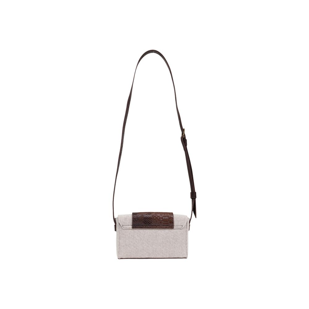 Replay Beige Polyester Handbag