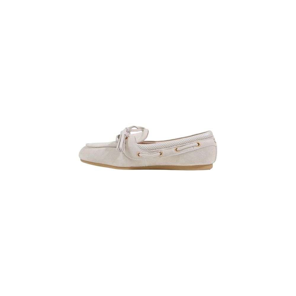 Liu Jo White Suede Leather Platform Pumps