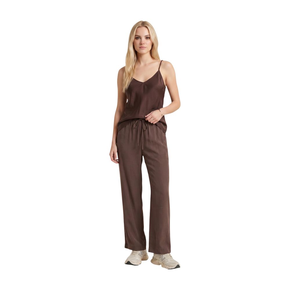 Only Brown Viscose Top
