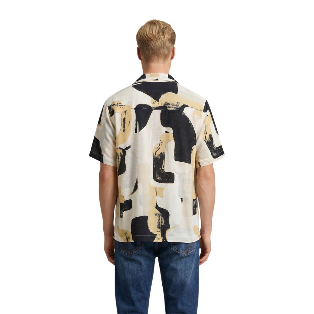 Only & Sons Multicolor Viscose Shortsleeve Shirt
