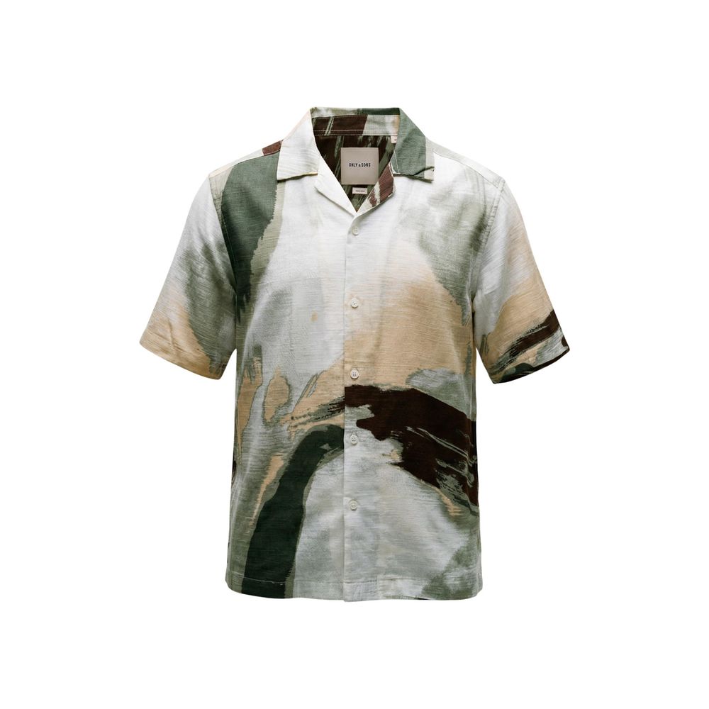 Only & Sons Bicolor Viscose Shortsleeve Shirt