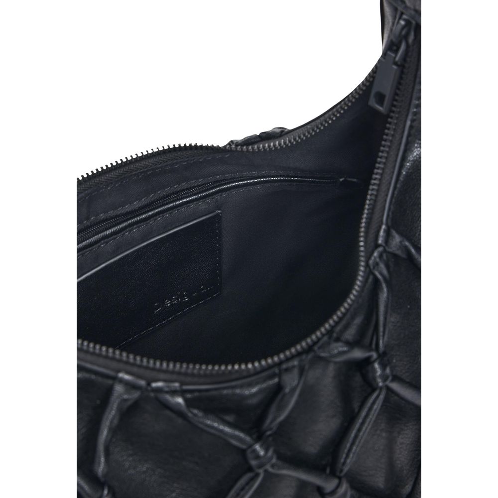 Desigual Black Cotton Handbag