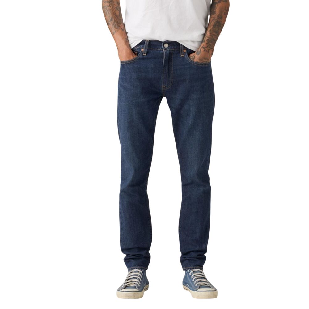 Levi's Blue Cotton Skinny Jeans