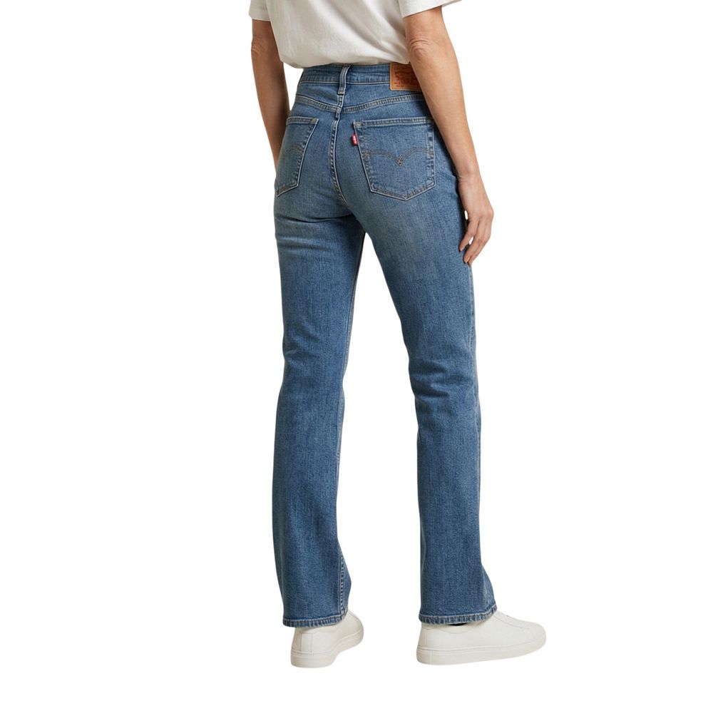 Levi's Blue Cotton Bootcut Jeans