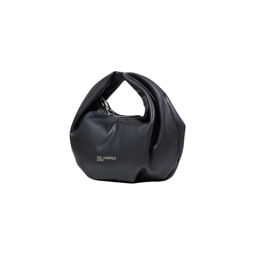 Karl Lagerfeld Black Polyethylene Handbag
