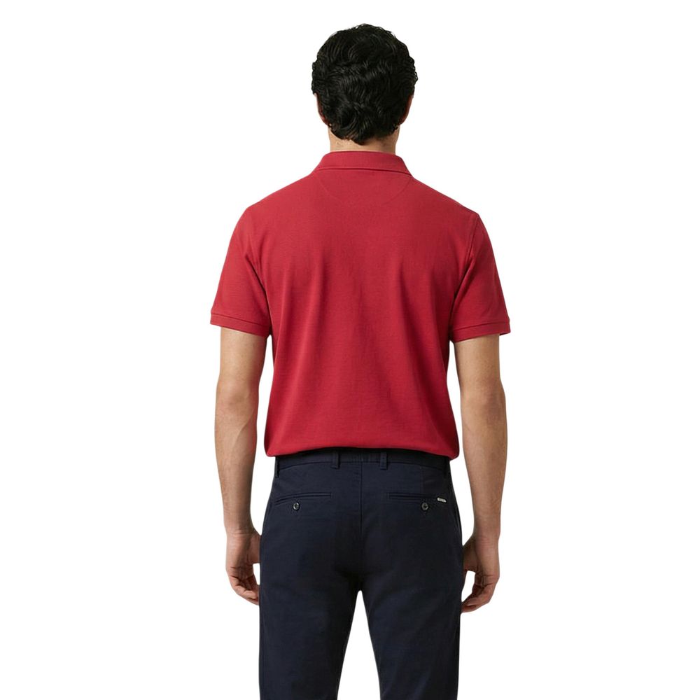 Gant Red Cotton Polo Shirt
