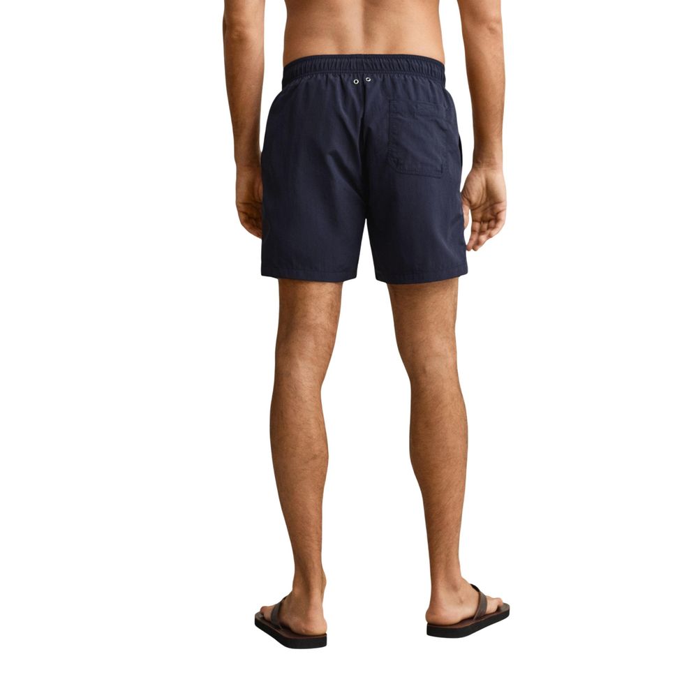 Gant Blue Recycled Polyamide Swim Shorts