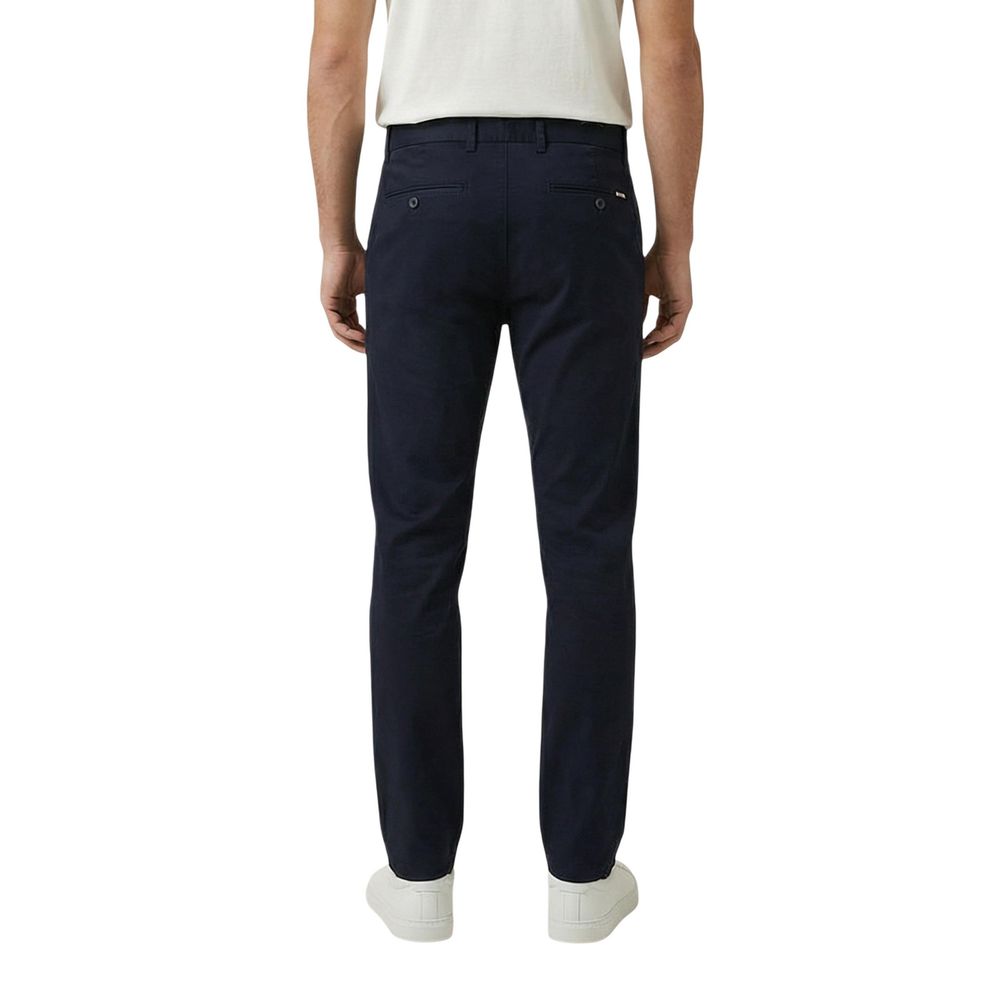 Gant Blue Cotton Skinny Pants
