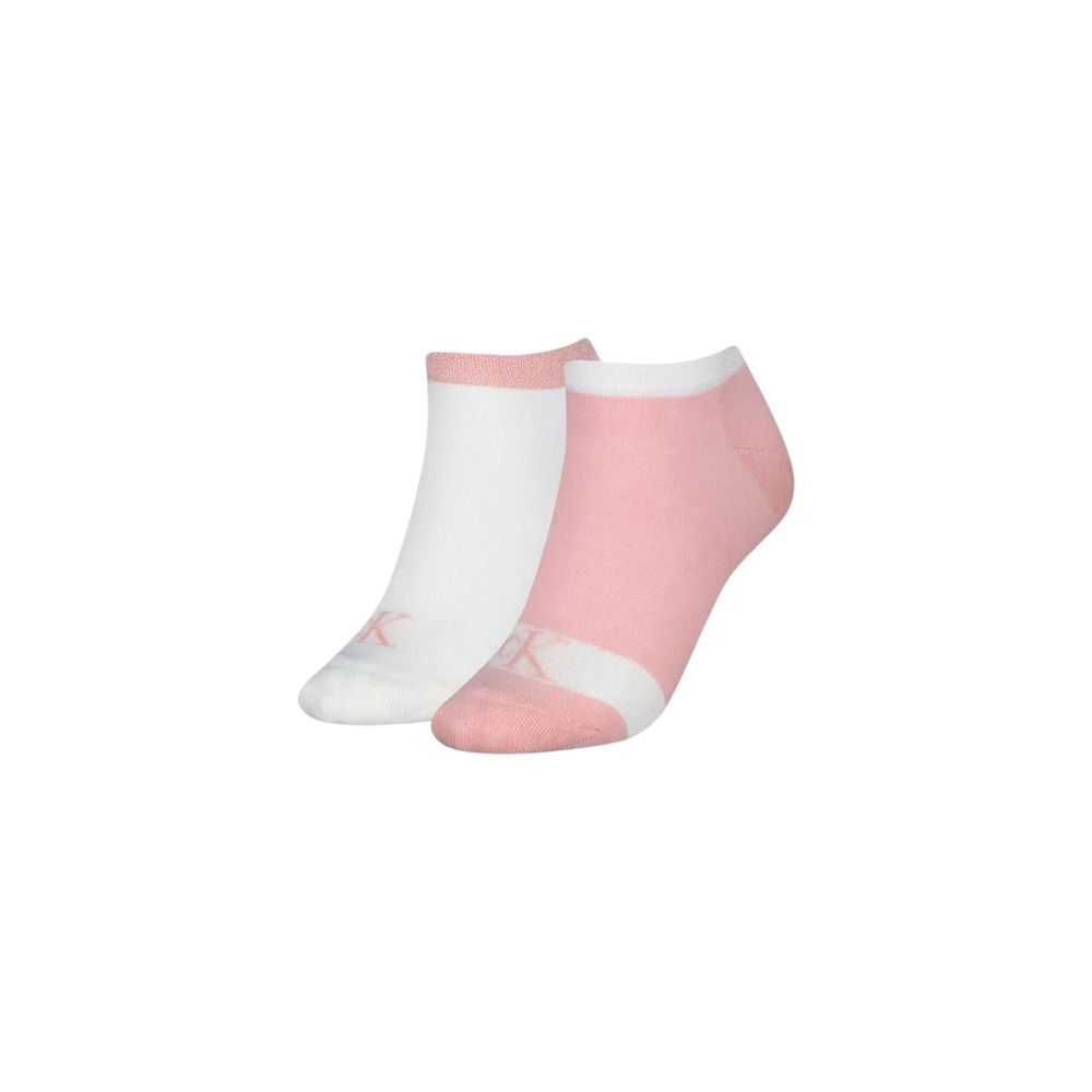 Calvin Klein Jeans White Cotton Socks