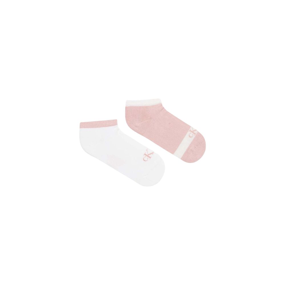 Calvin Klein Jeans White Cotton Socks