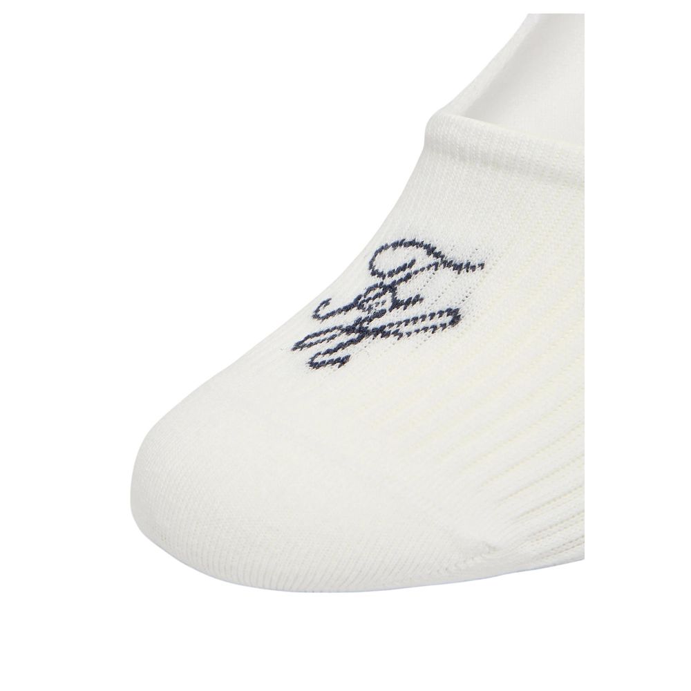 Tommy Hilfiger White Cotton Socks