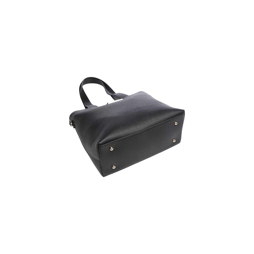 Mario Valentino Black Polyethylene Handbag