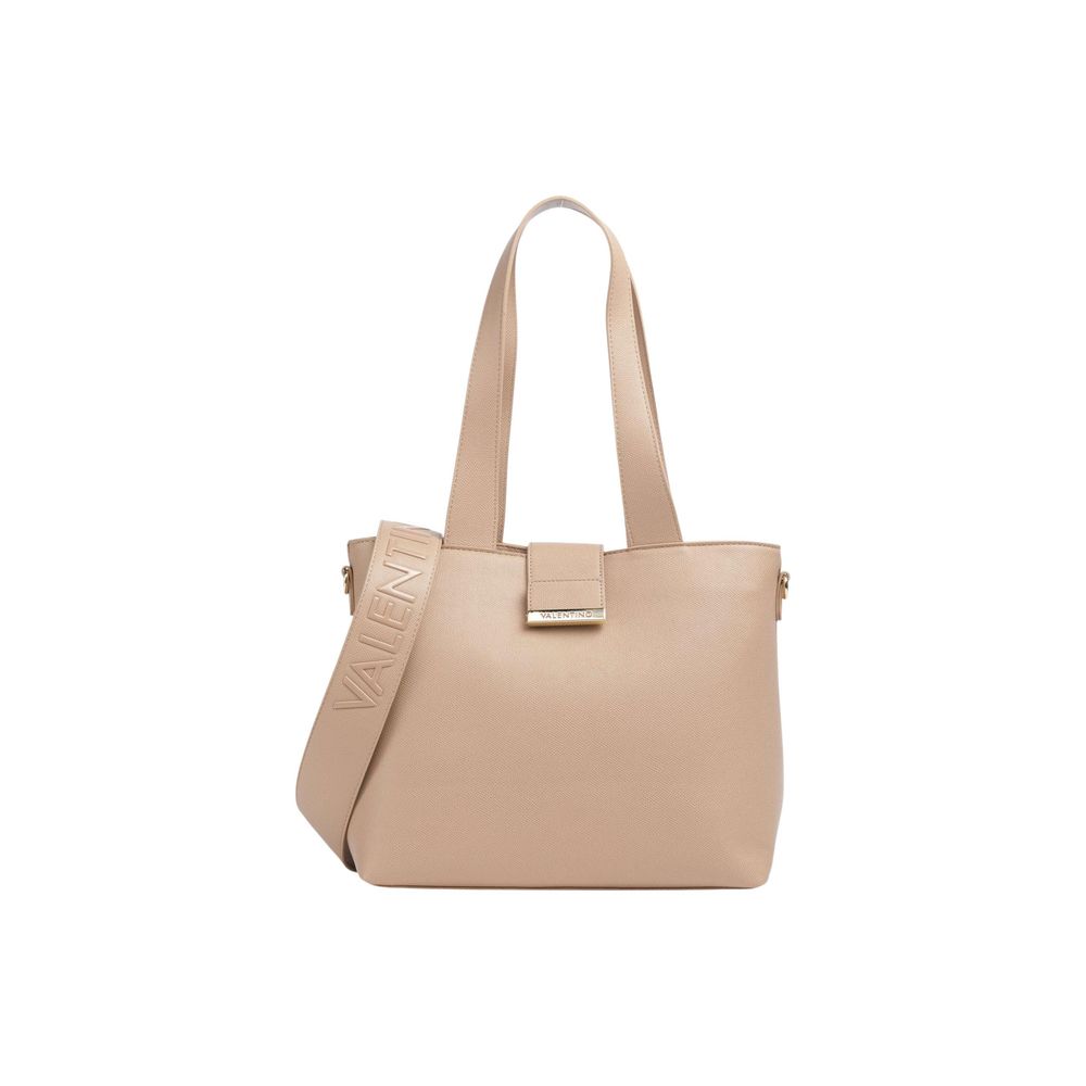 Mario Valentino Beige Polyethylene Handbag