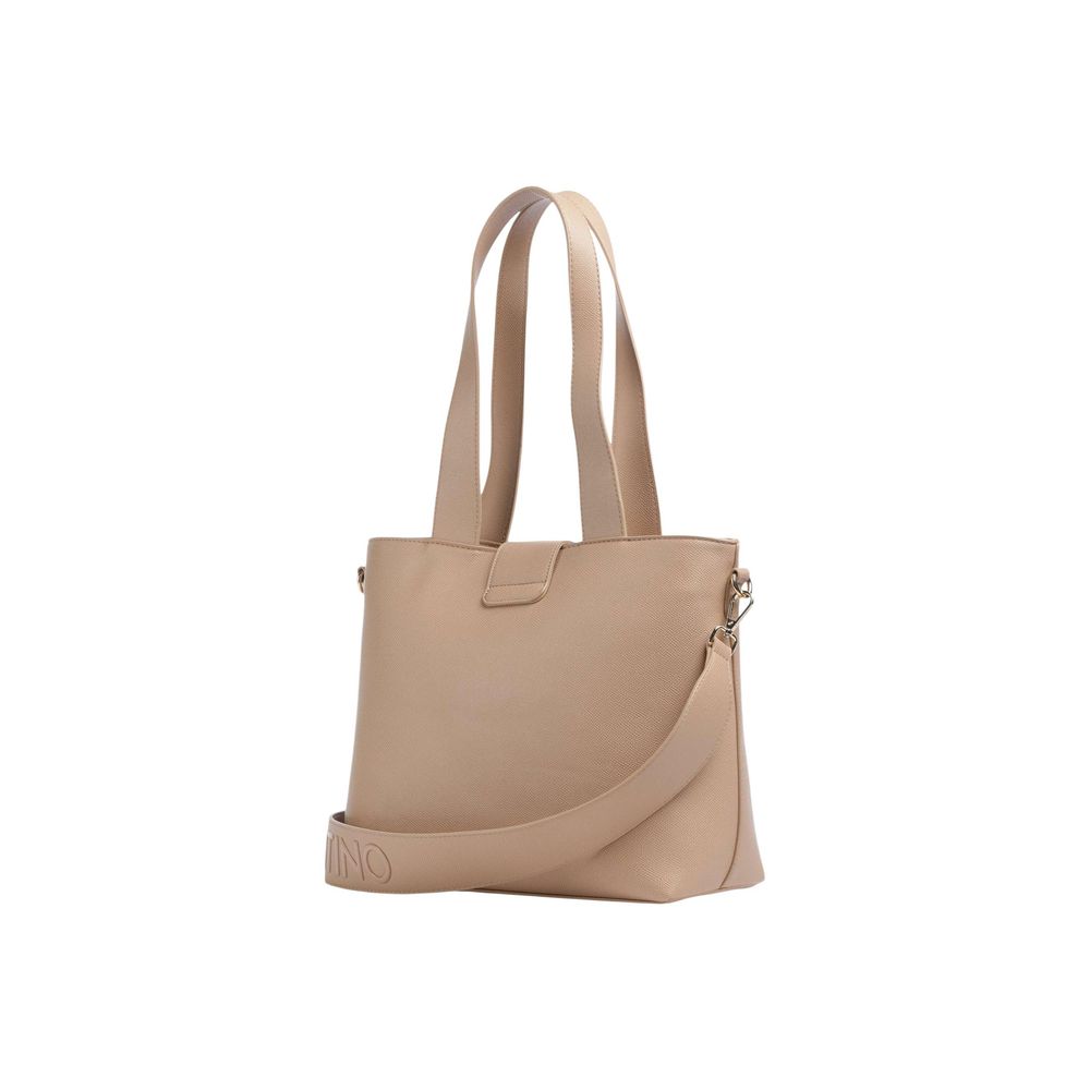 Mario Valentino Beige Polyethylene Handbag