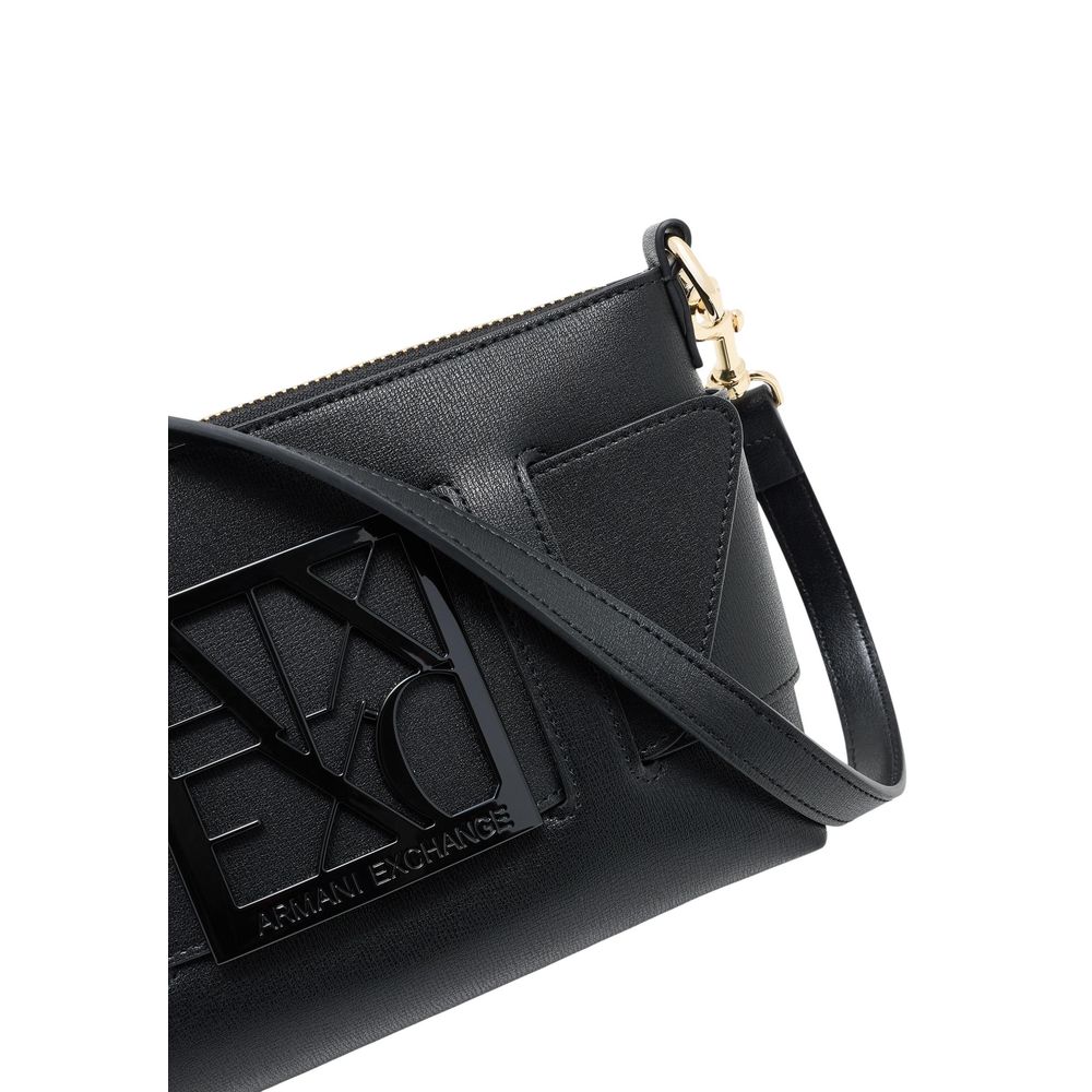 Armani Exchange Black Polyethylene Handbag