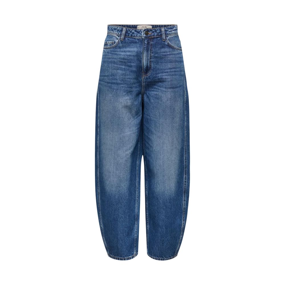 Jacqueline De Yong Blue Cotton Mom Jeans