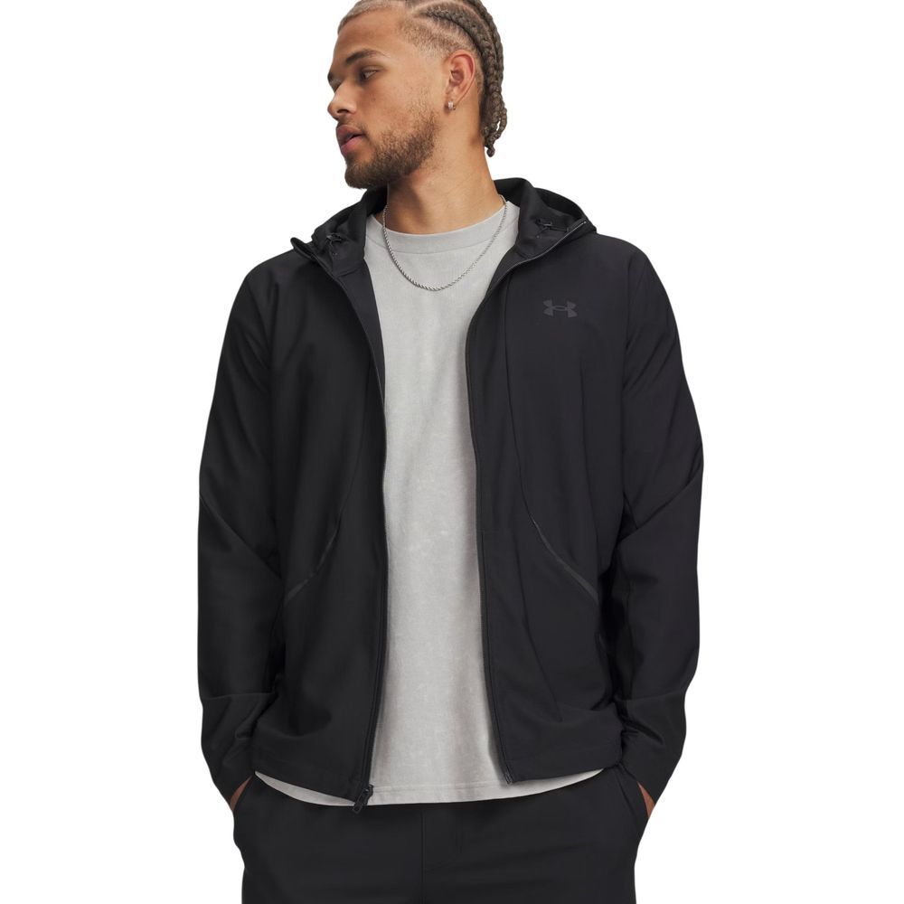 Under Armour Black Polyester Hoodie