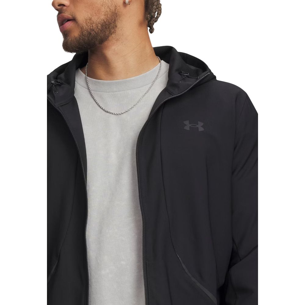 Under Armour Black Polyester Hoodie