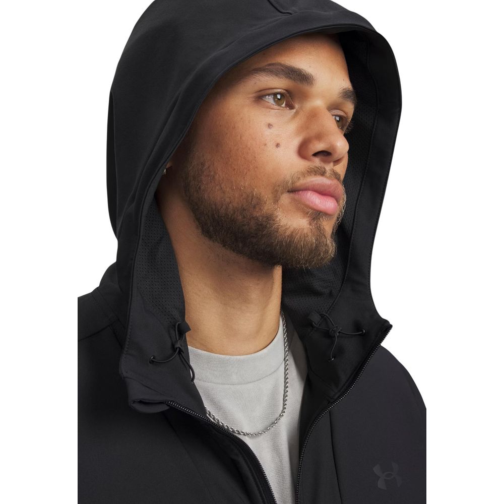 Under Armour Black Polyester Hoodie