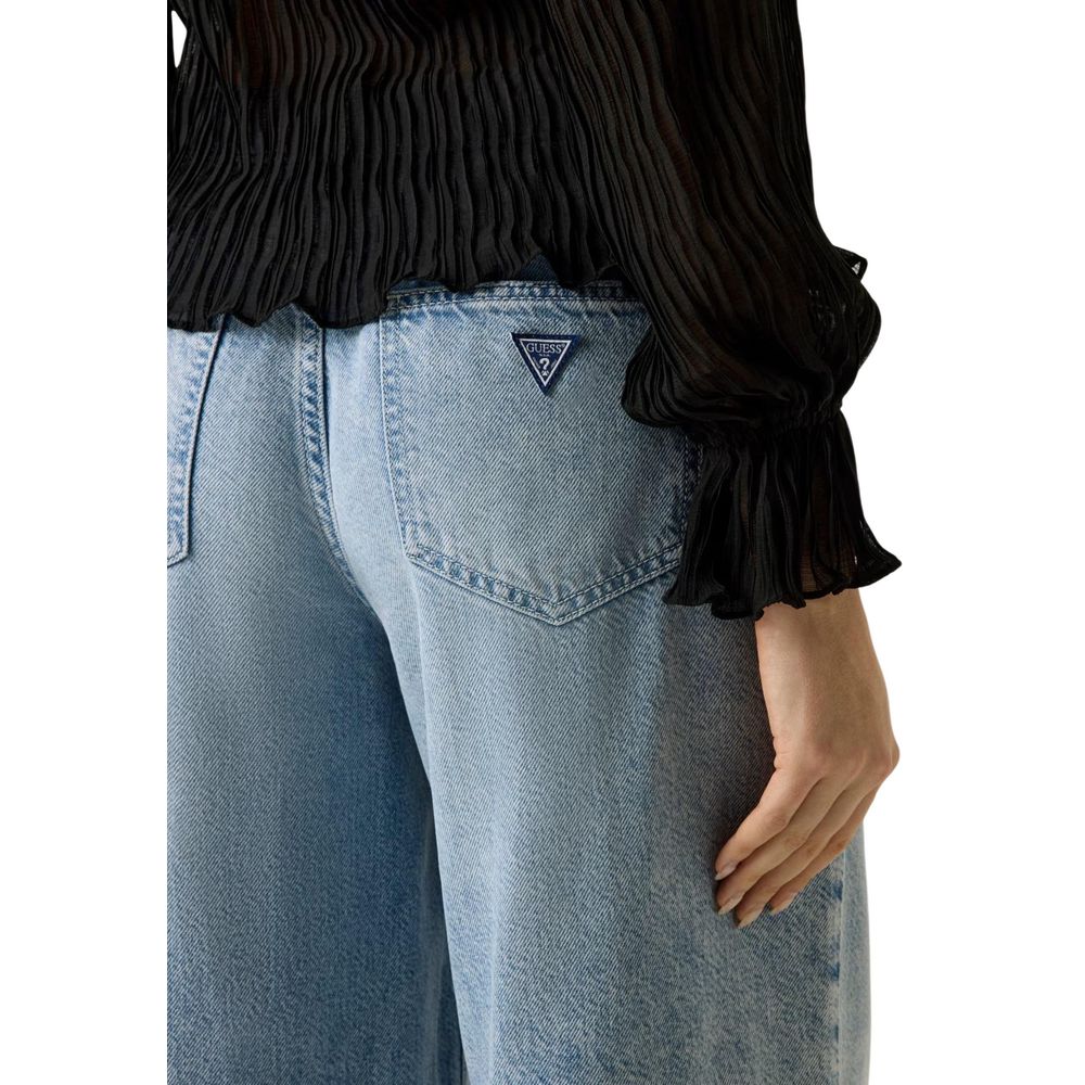 Guess Light Blue Lyocell Relaxed Fit Jeans