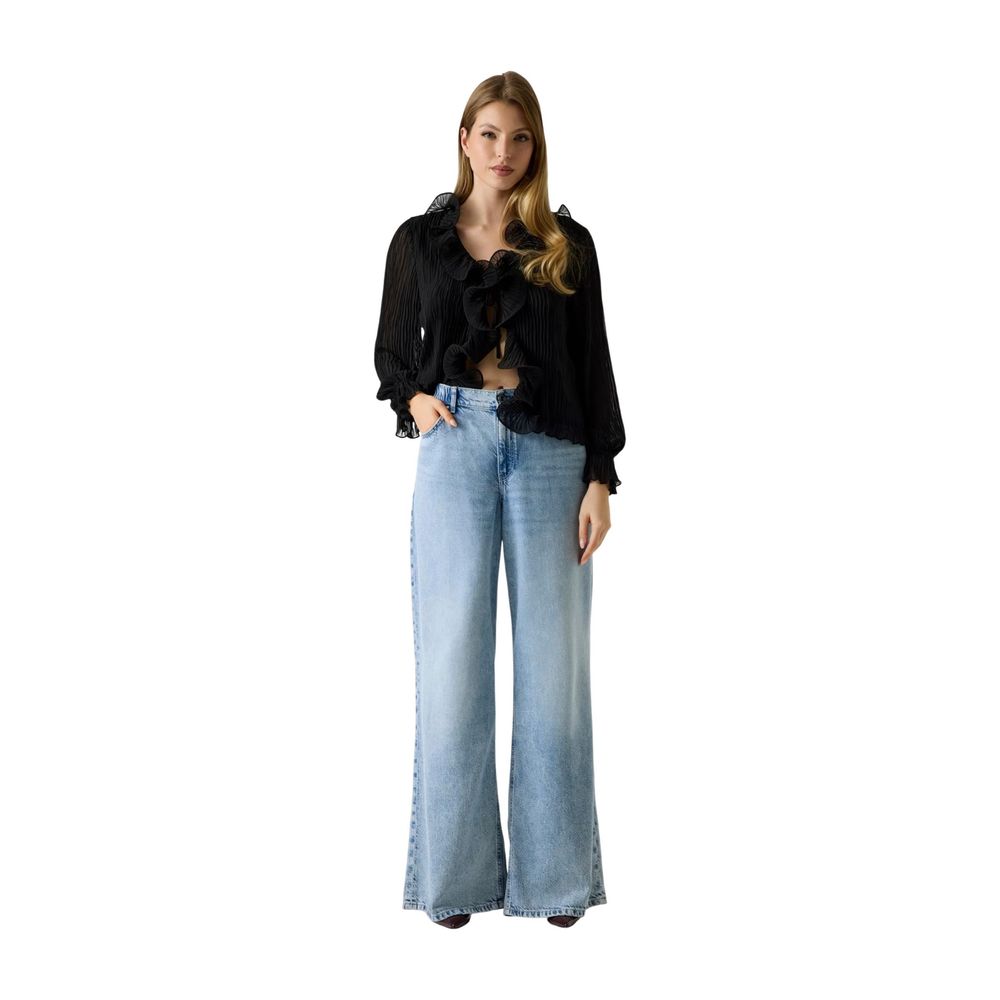 Guess Light Blue Lyocell Relaxed Fit Jeans