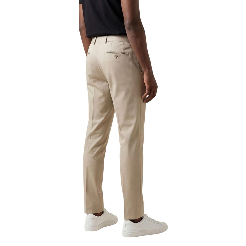 Antony Morato Beige Lyocell Dress Pants