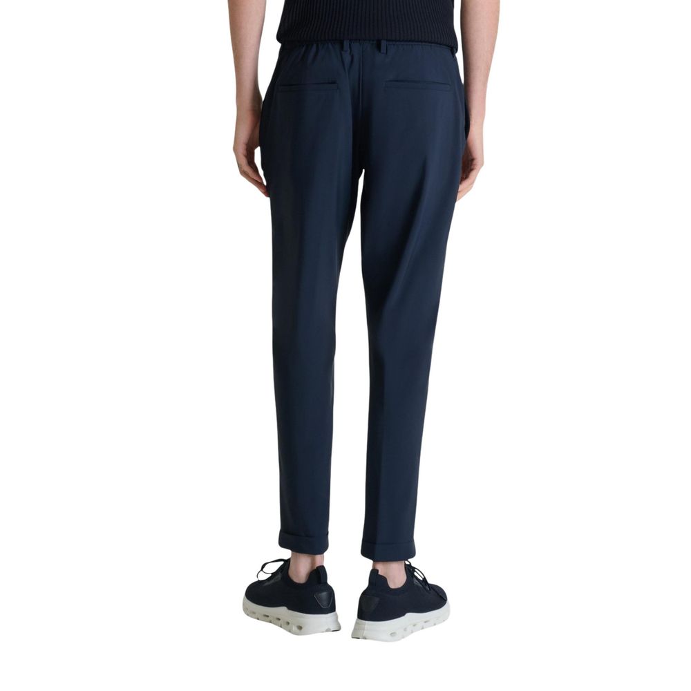 Antony Morato Blue Polyamide Dress Pants
