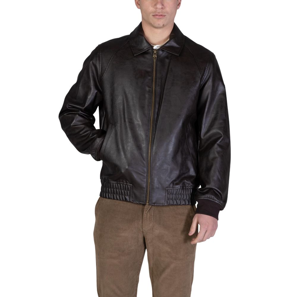 Guess Brown Polyethylene Bomber