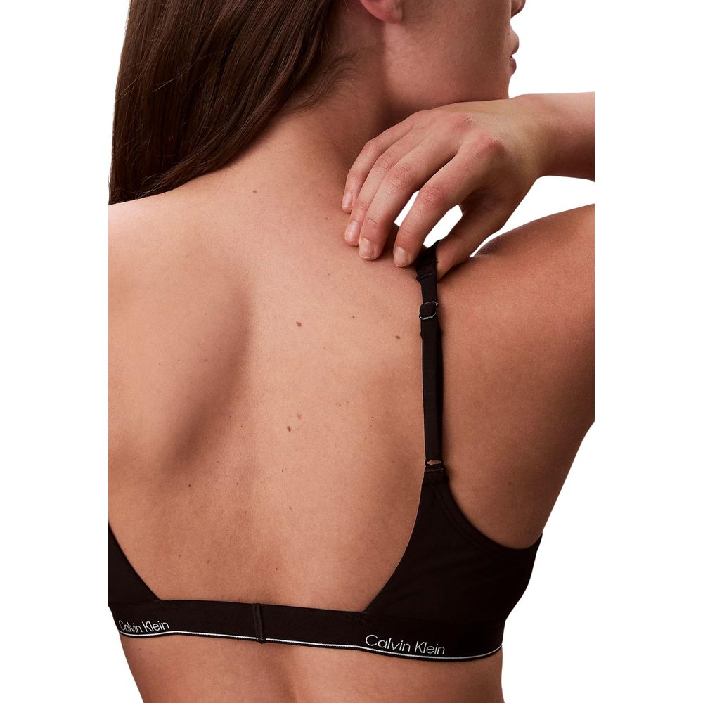 Calvin Klein Jeans Black Recycled Polyester Bikini