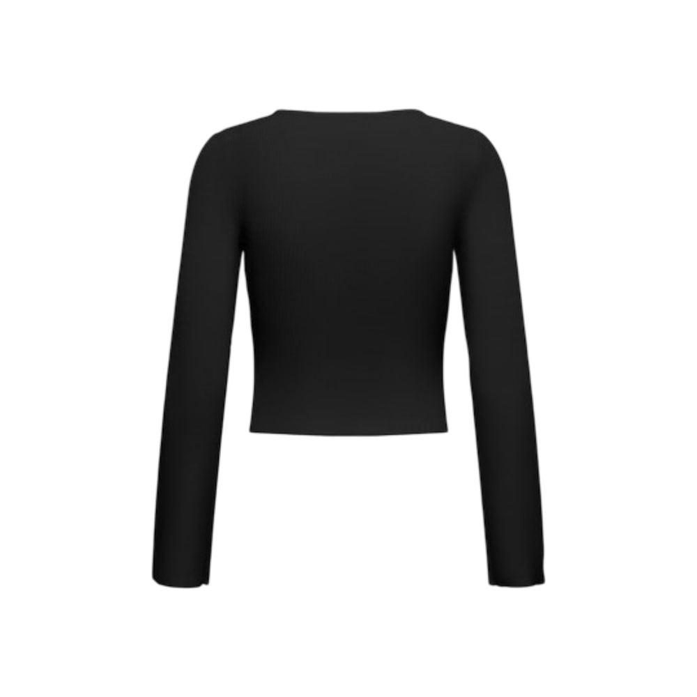 Only Black Viscose Sweatshirt