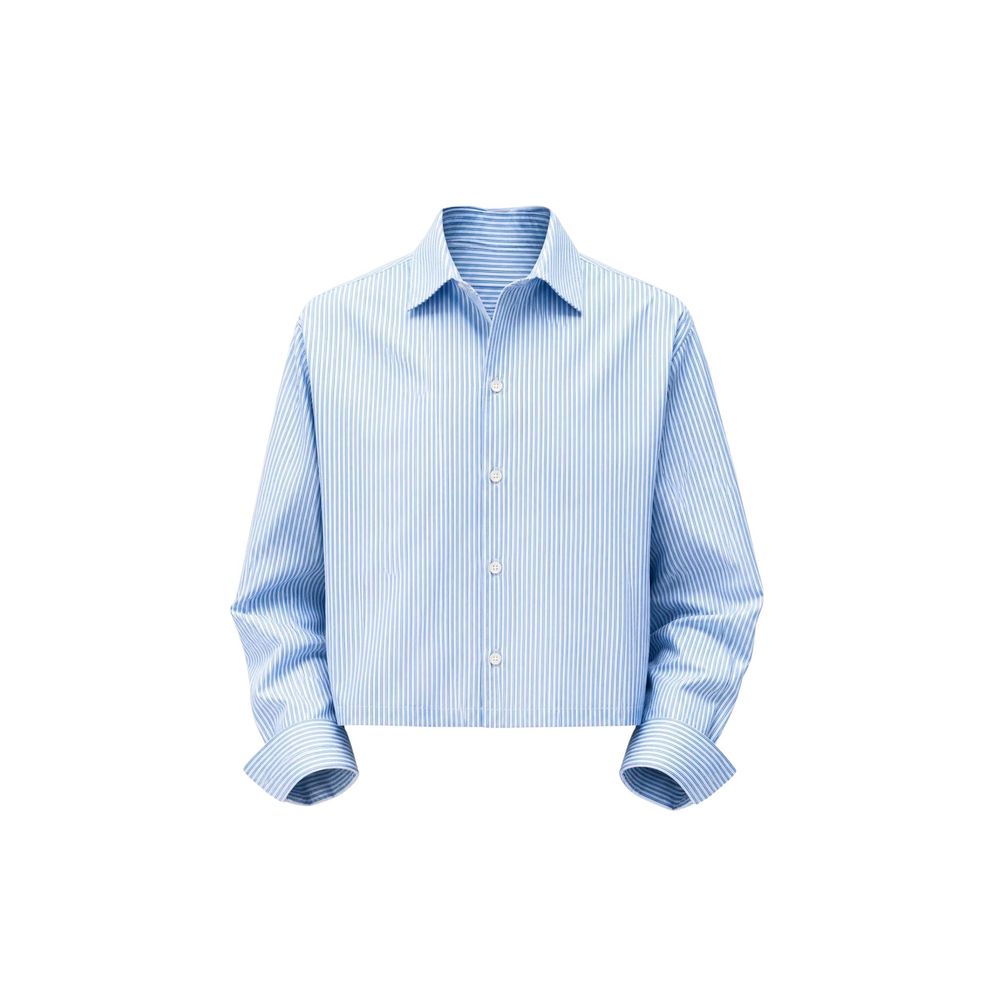 Only & Sons Blue Cotton Pattern Shirt