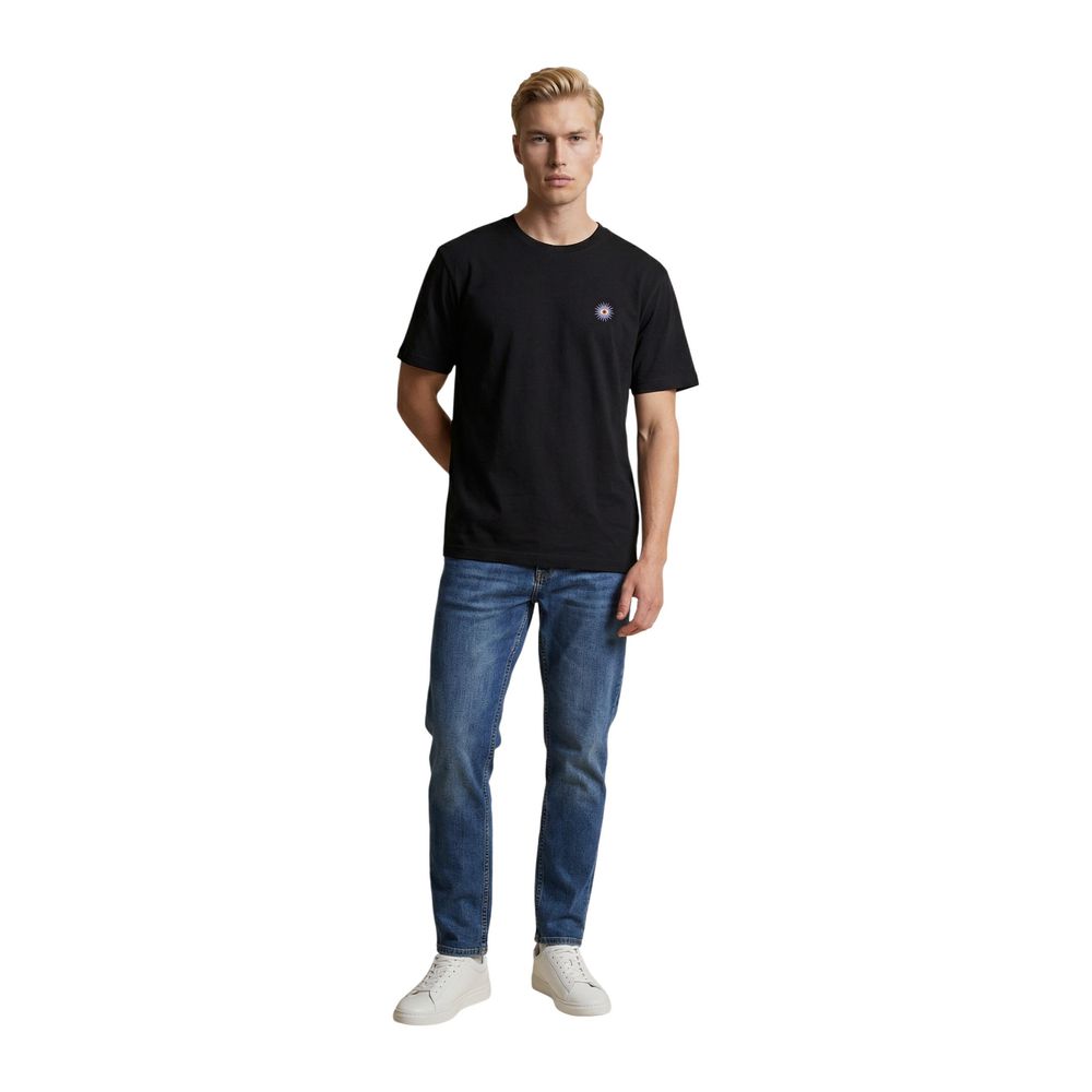 Only & Sons Black Organic Cotton T-Shirt