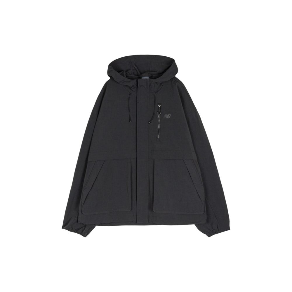 New Balance Black Nylon Shell Jacket
