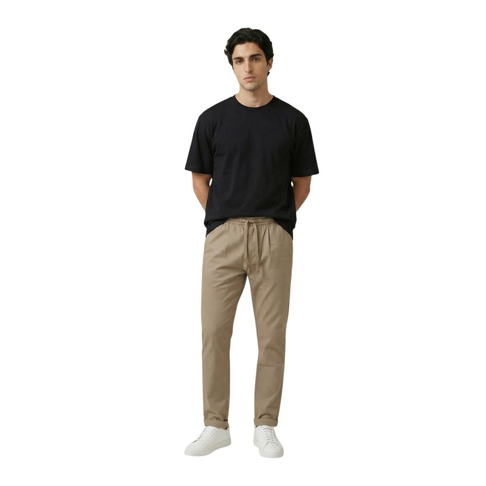 Gianni Lupo Black Cotton T-Shirt