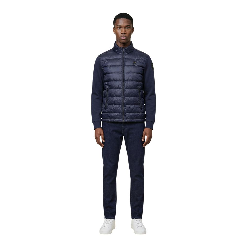 Blauer Blue Polyamide Shell Jacket