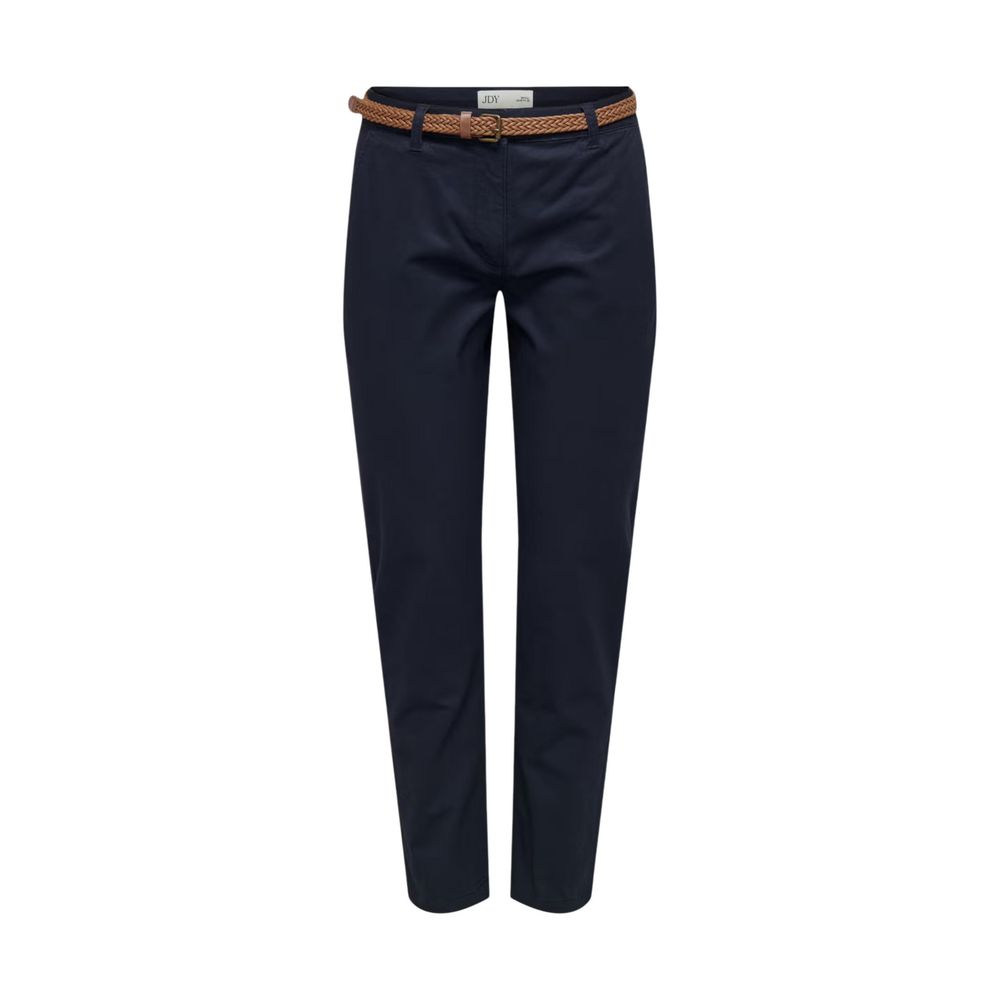 Jacqueline De Yong Blue Cotton Chino Pants