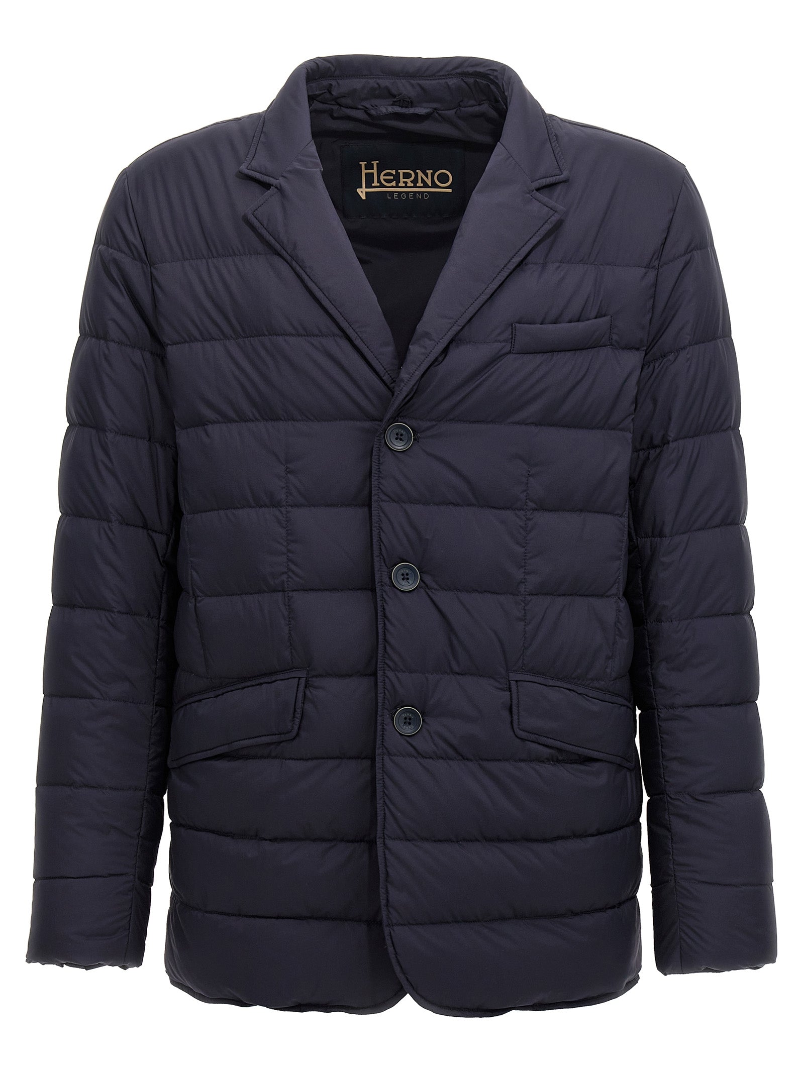 Herno Blue Polyamide Jacket