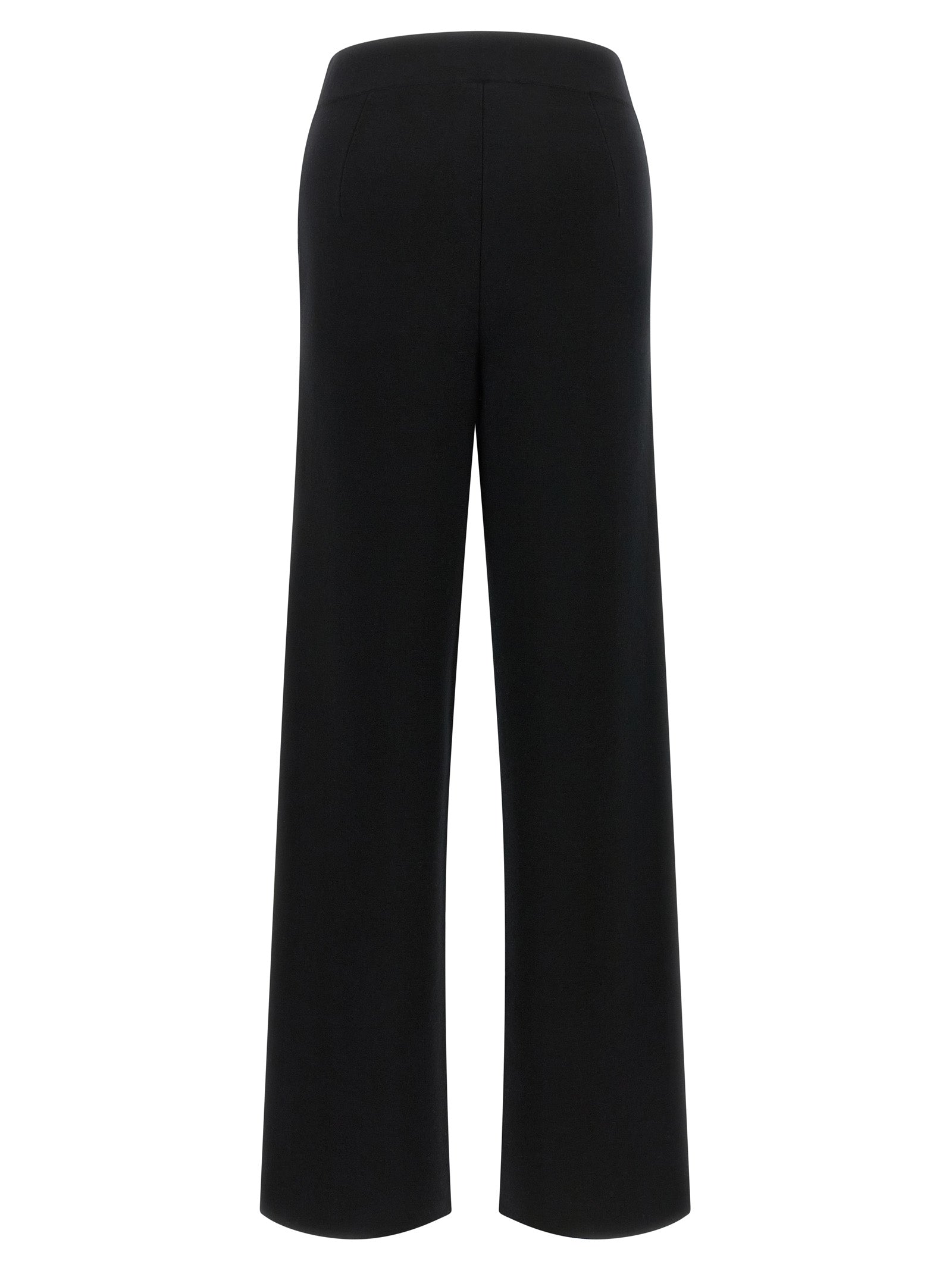 Max Mara Black Wool Casual Pants