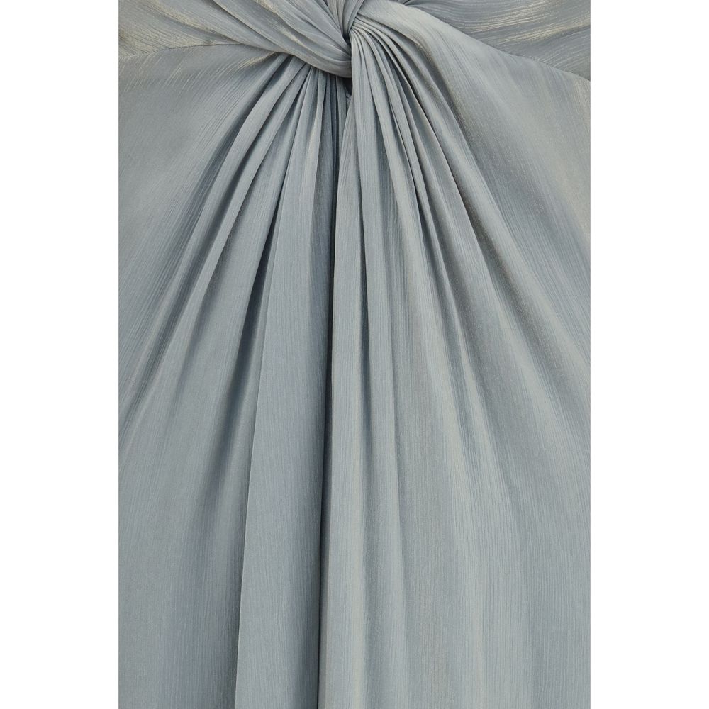 Nissa Bicolor Polyester Casual Dress