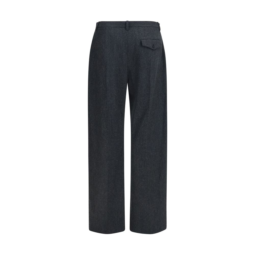 Khaite Gray Wool Oves Aries Dress Pants