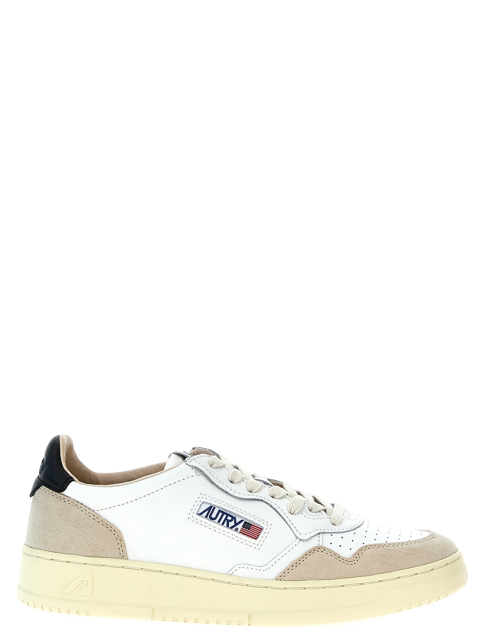 Autry Multicolor Leather Low Top Sneakers