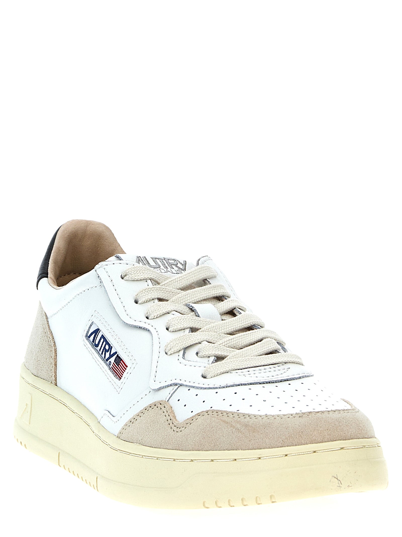 Autry Multicolor Leather Low Top Sneakers